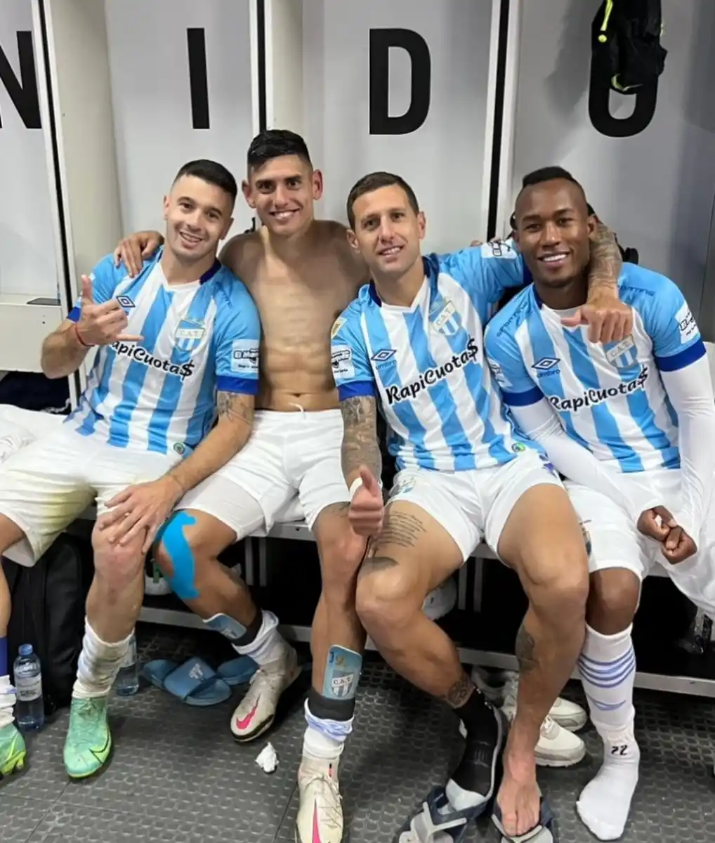 Atlético Tucumán: con emotivas palabras, los jugadores y dirigentes despidieron al colombiano Andrés Balanta