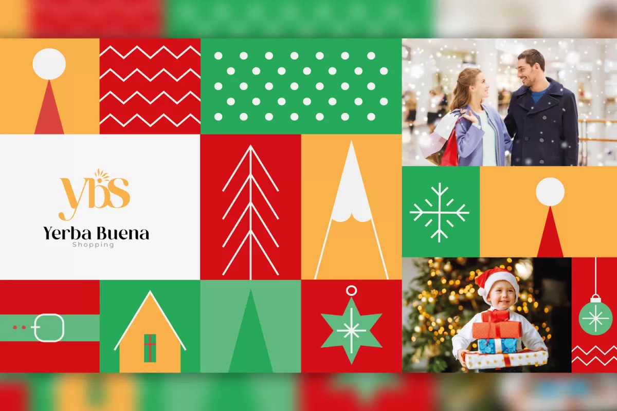¡Yerba Buena Shopping te invita a vivir la navidad en  familia con promociones de hasta 50% OFF!
