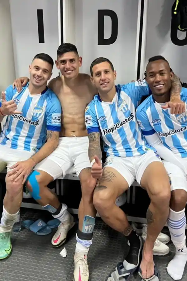 Atlético Tucumán: con emotivas palabras, los jugadores y dirigentes despidieron al colombiano Andrés Balanta