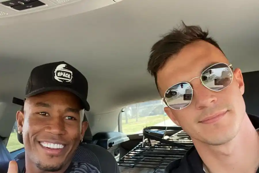 Andrés Balanta y Augusto Lotti.