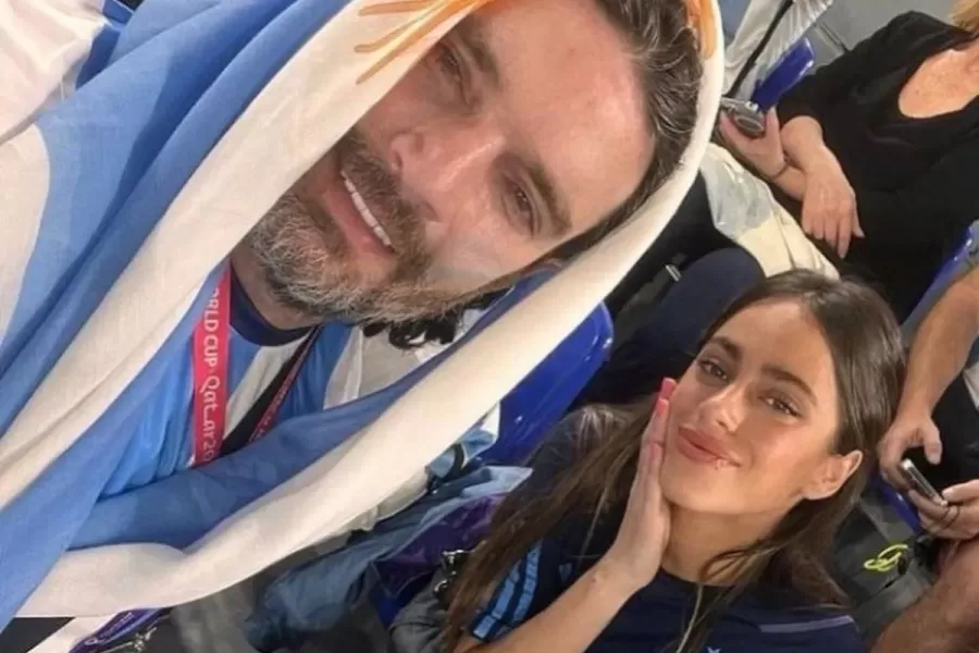 Mundial de Qatar: Tini fue a alentar a De Paul en el partido frente a Polonia y lució un tierno detalle
