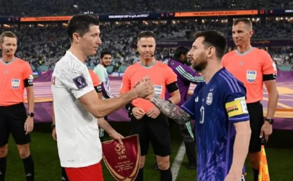 Mundial de Qatar 2022: ¿qué se dijeron Messi y Lewandowski tras el partido?