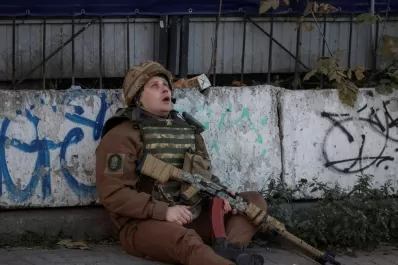 En las fotos del año, la guerra, el clima y la ira