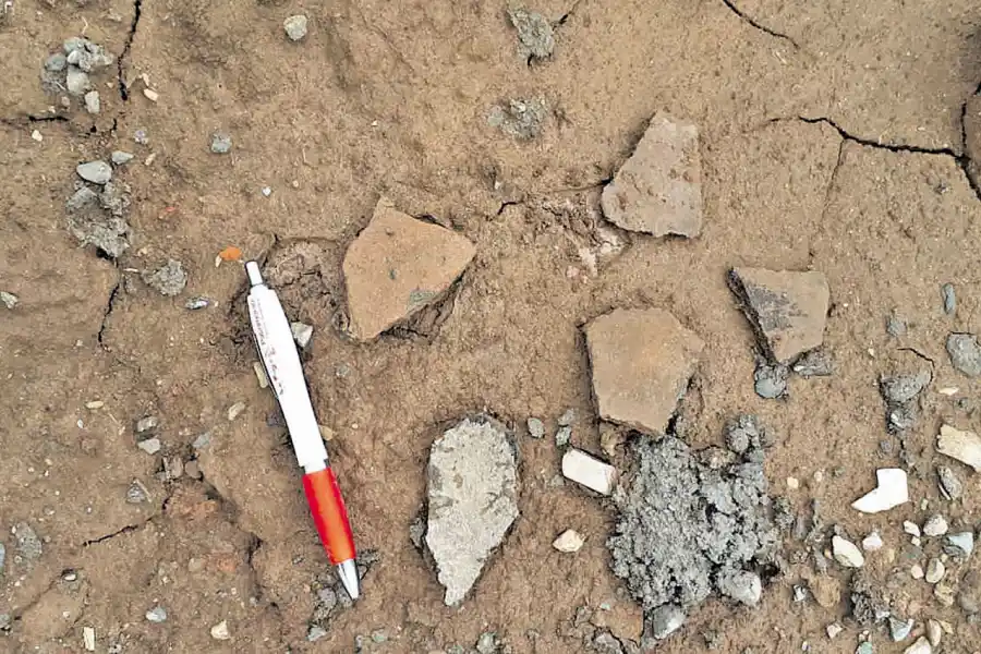 Hay restos arqueológicos en tres sitios del country de la Rinconada