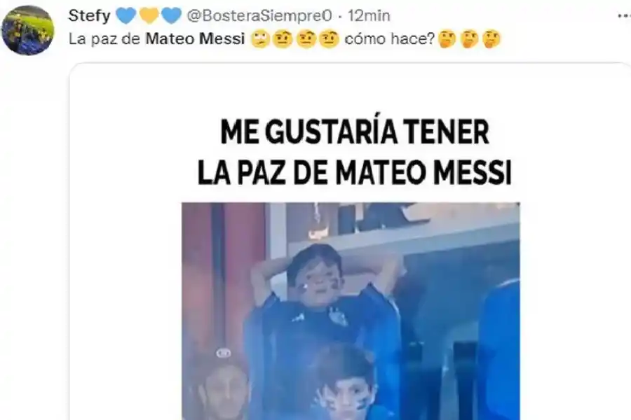 Meme de Mateo Messi