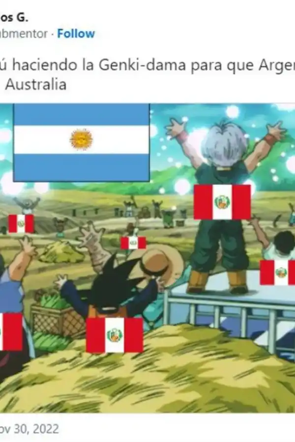 Mundial de Qatar: los mejores memes del choque entre Argentina y Australia