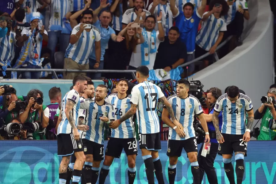 Mundial de Qatar: en imágenes, el primer gol de Messi a los australianos