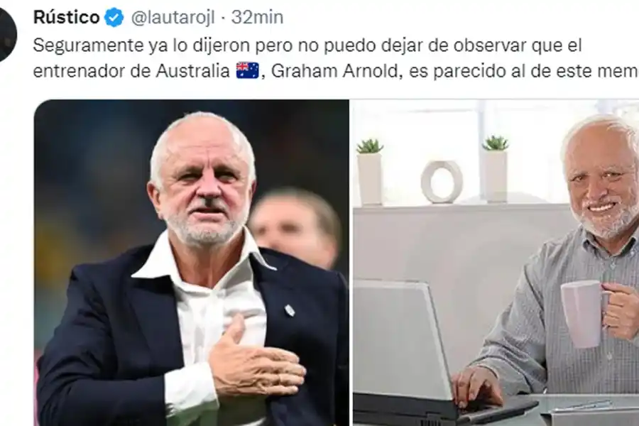 Mundial de Qatar: los mejores memes del choque entre Argentina y Australia