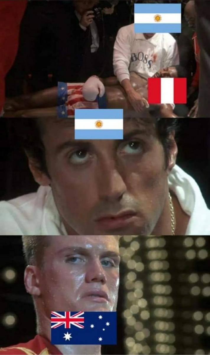 Mundial de Qatar: los mejores memes del choque entre Argentina y Australia