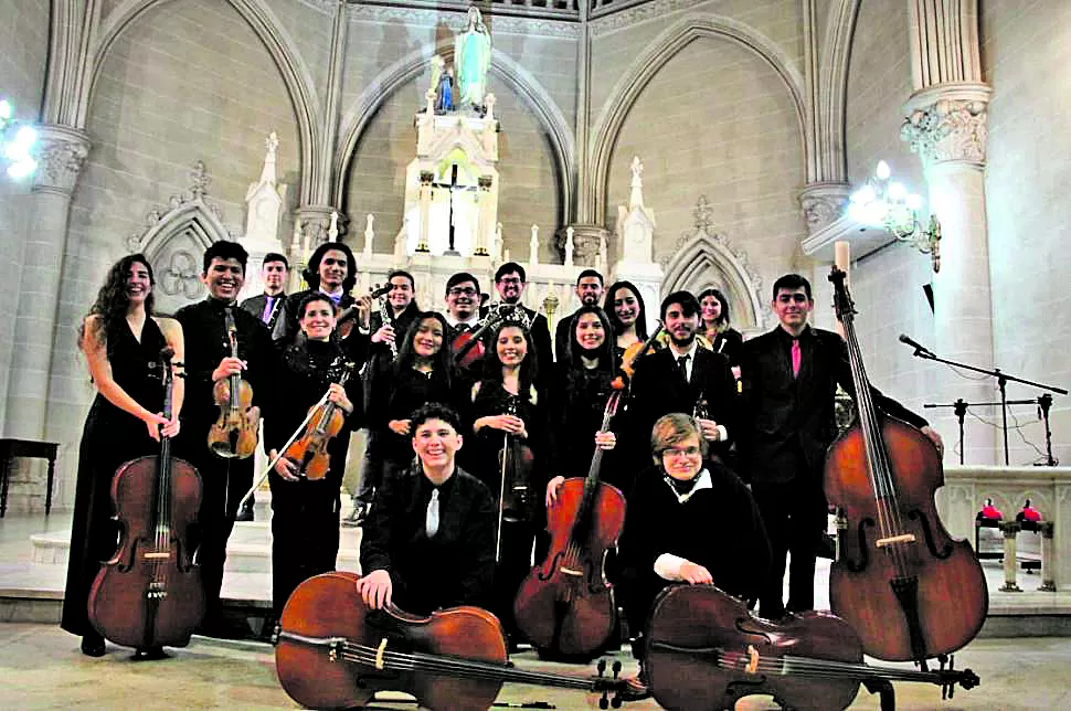 FUNCIÓN ESPECIAL. La Orquesta Académica de la Fundación Zarb tiene nuevos timbales y los hará sonar.