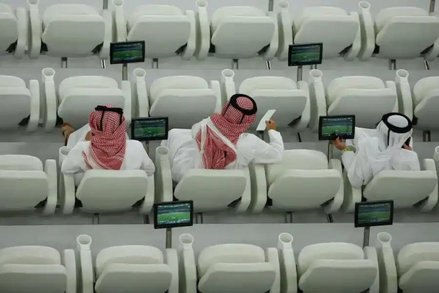 LUJOS. Así luce el VIP del estadio Al Thumama, en Doha. La zona cuenta con sillones confortables, TV personales, entre otras bondades que la hacen única.