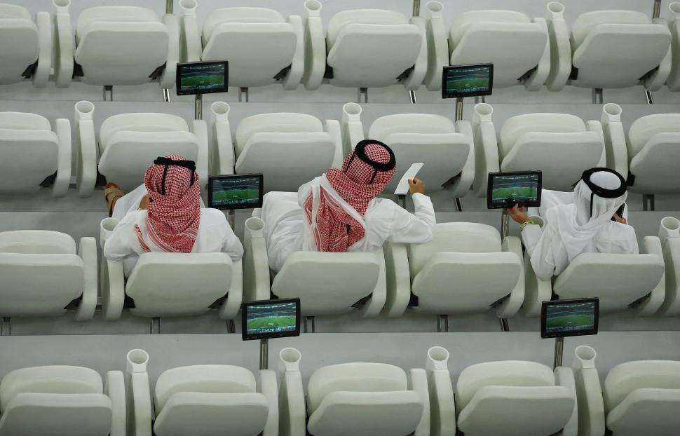 LUJOS. Así luce el VIP del estadio Al Thumama, en Doha. La zona cuenta con sillones confortables, TV personales, entre otras bondades que la hacen única.