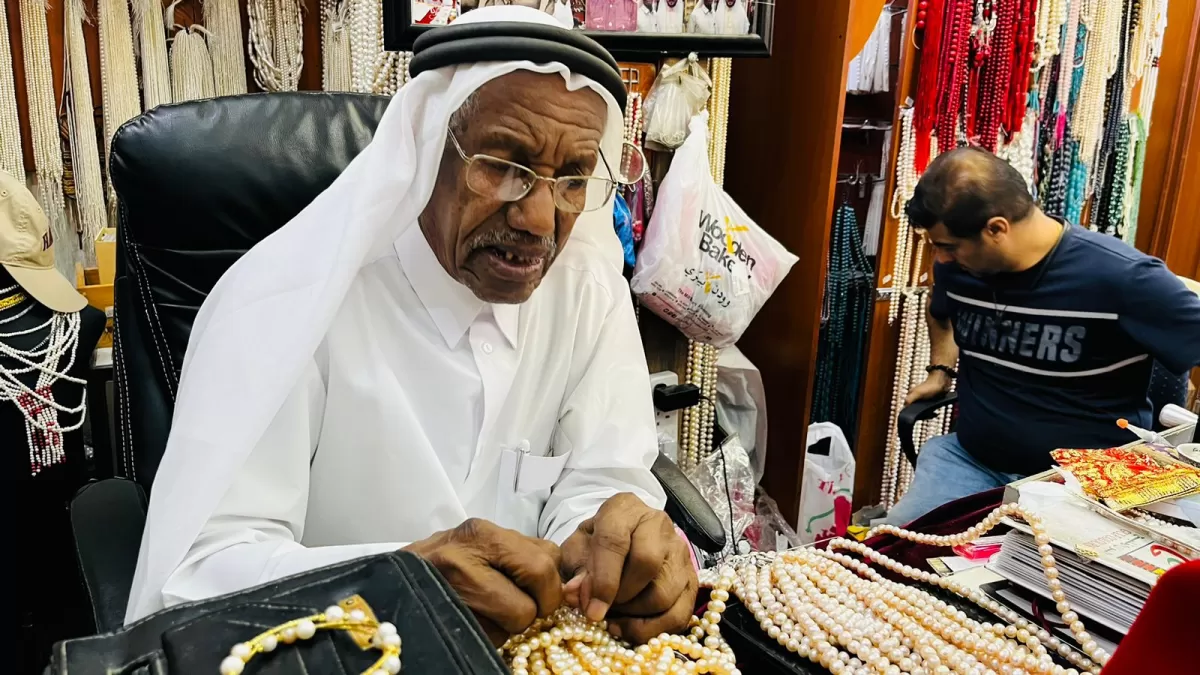 Con ustedes, el último pescador artesanal de perlas de Doha: Saad Ismail Al Jassim