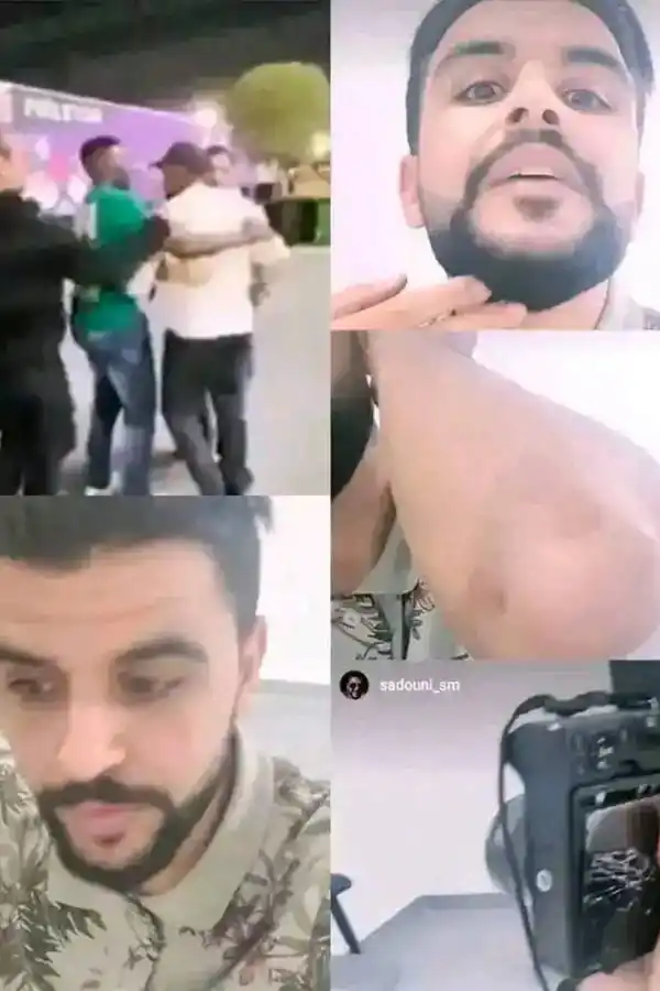 Mundial de Qatar 2022: Samuel Eto’o fue denunciado por pegarle una patada a un youtuber