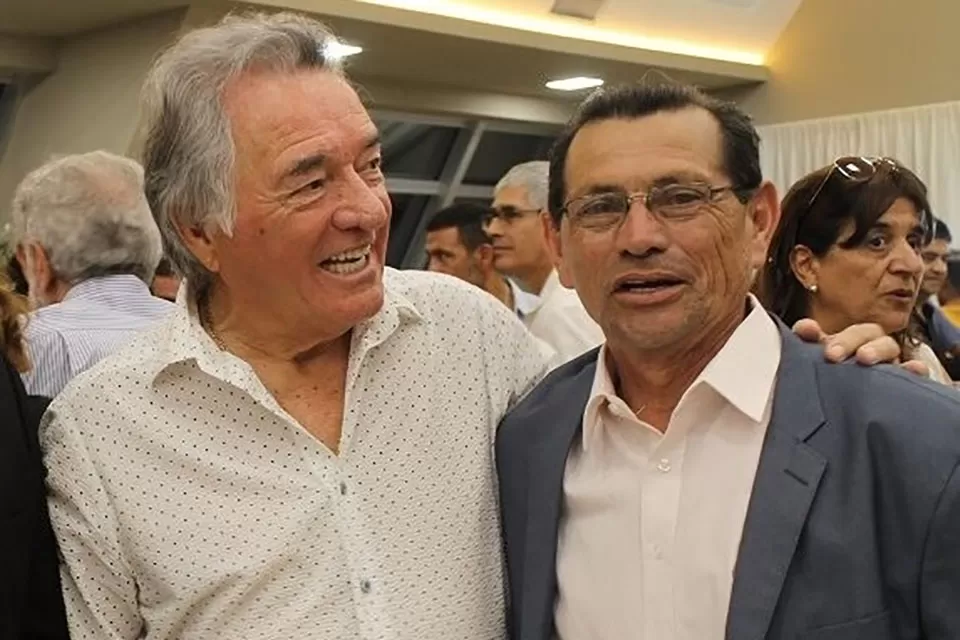 Luis Barrionuevo con Juan Carlos Rojas. Foto Catamarca Austral