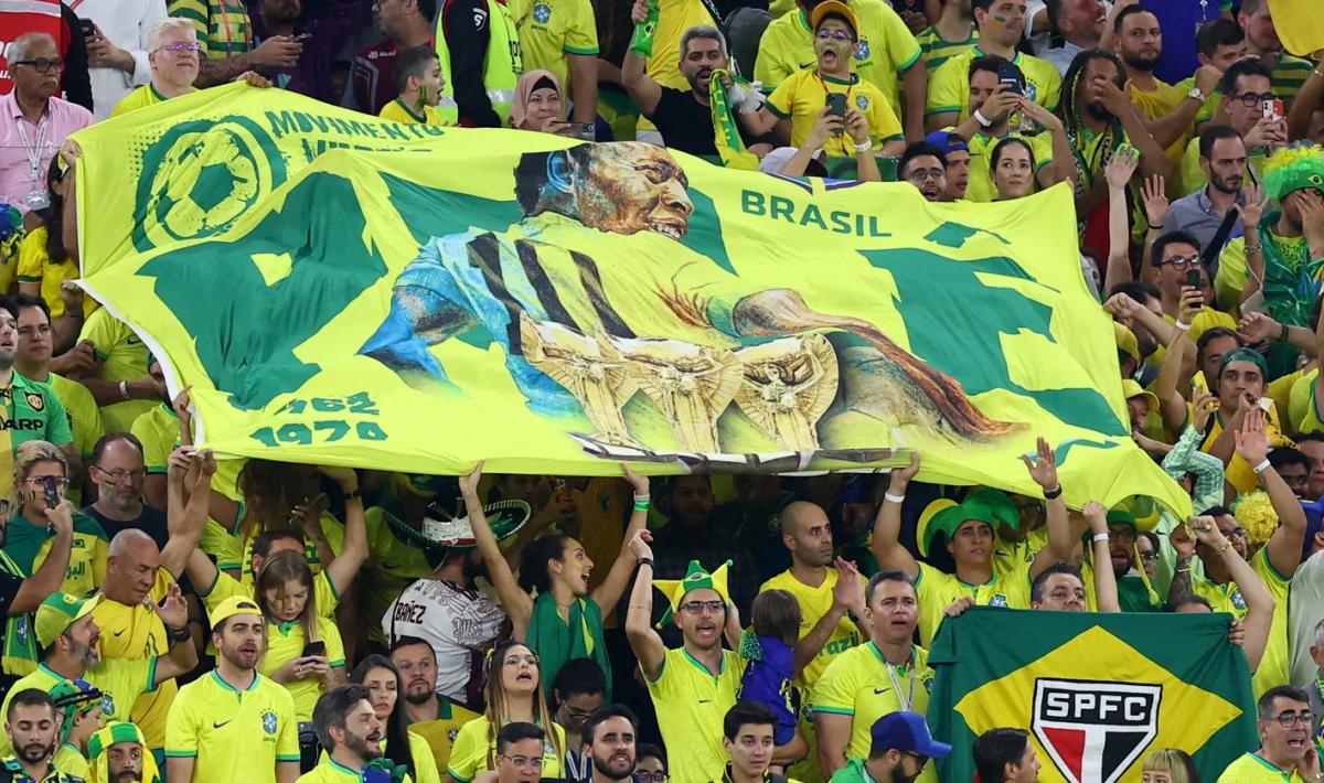 Mundal de Qatar: Brasil homenajeó a Pelé