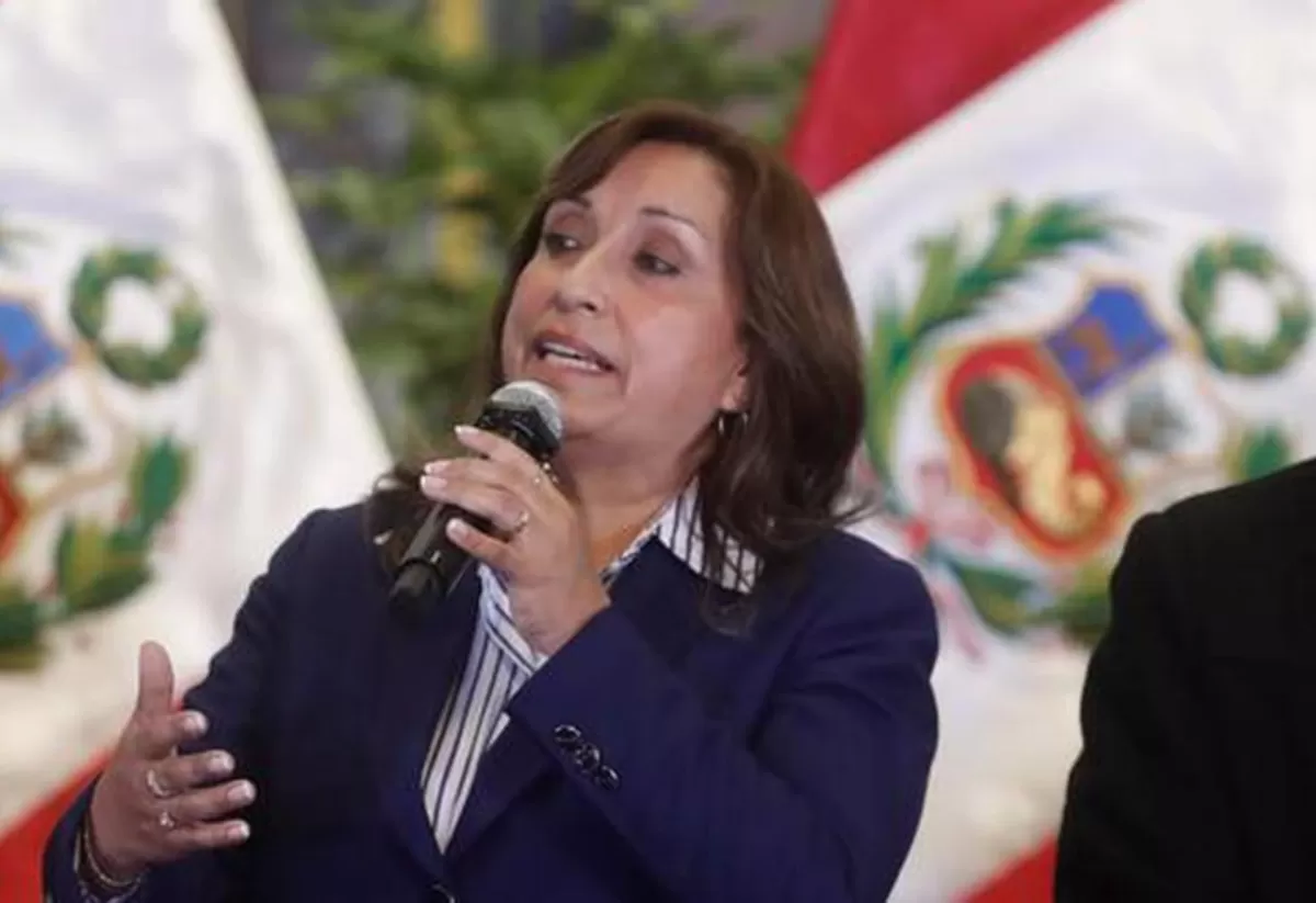 Dina Boluarte es la vicepresidenta de Perú.