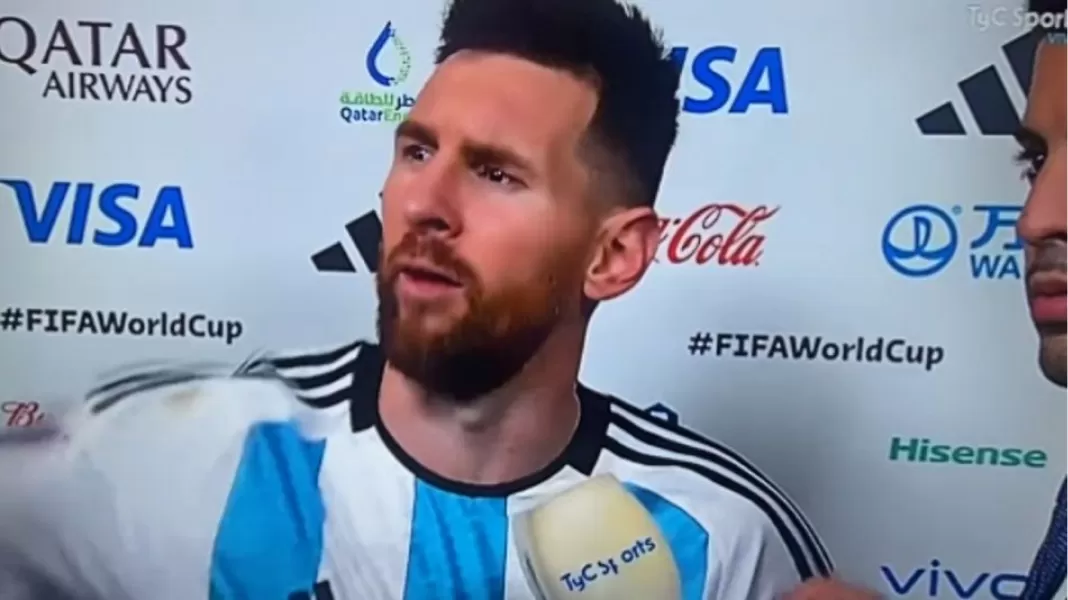 A quién le dijo Messi qué mirás, bobo después del partido contra Países Bajos