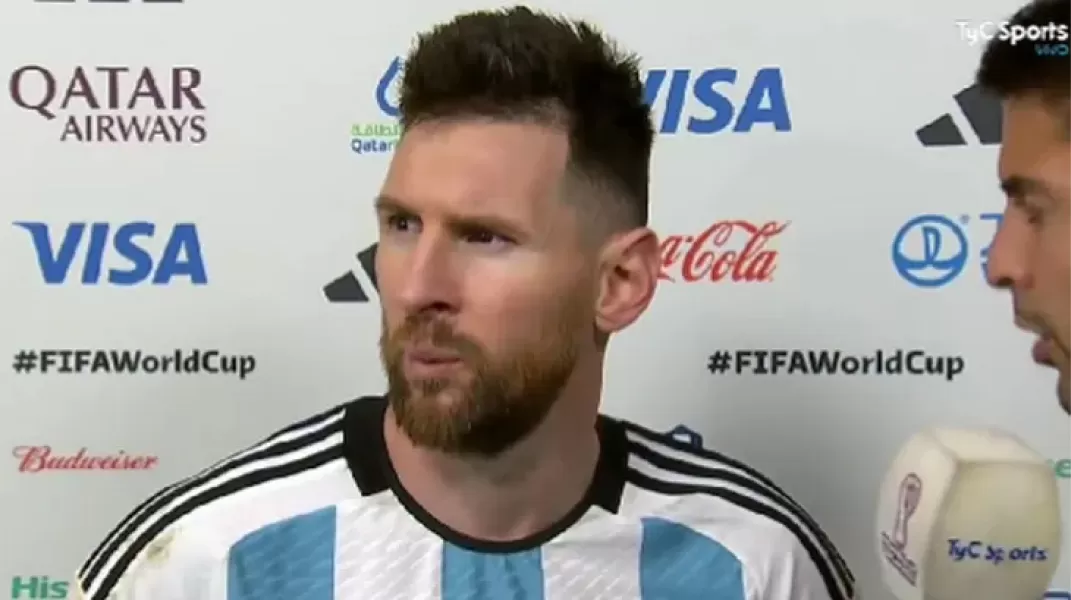 ¿Qué mirás, bobo?: el fuerte enojo de Messi que fue tendencia en las redes
