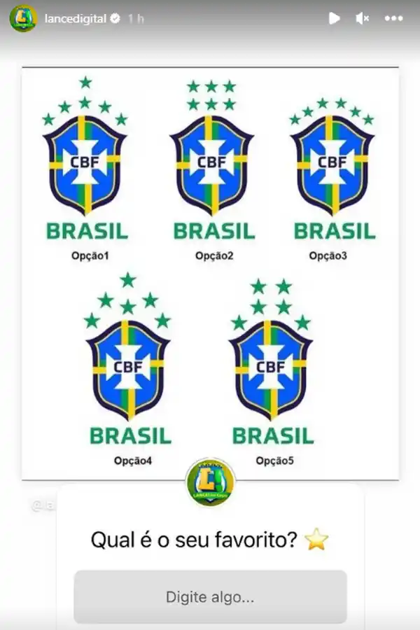 ¿Confiados? Un medio deportivo de Brasil consulta dónde prefieren ubicar la sexta estrella en el escudo