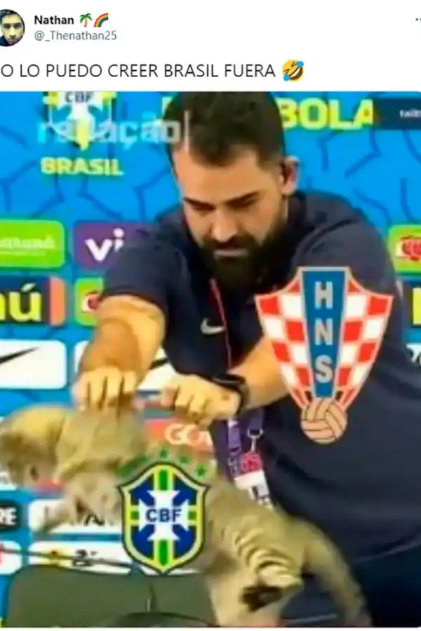 Mundial de Qatar: los mejores memes de la eliminación de Brasil