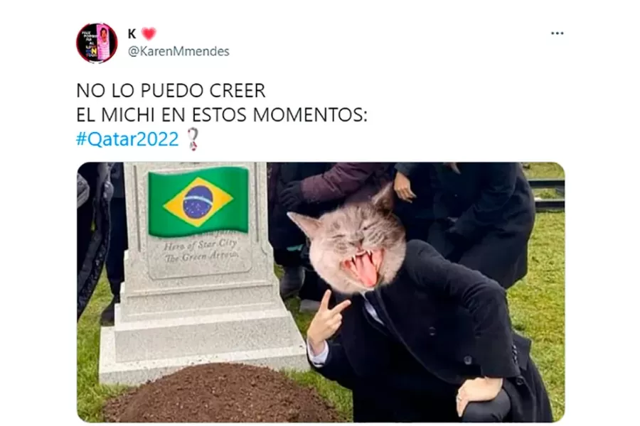 Mundial de Qatar: los mejores memes de la eliminación de Brasil