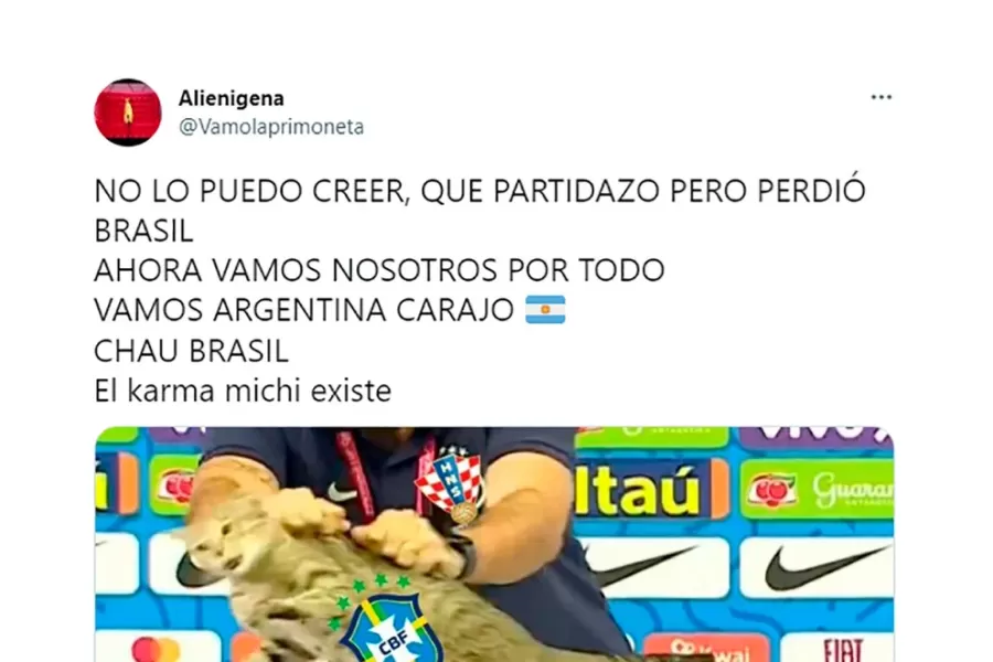 Mundial de Qatar: los mejores memes de la eliminación de Brasil