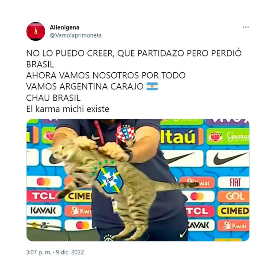 Mundial de Qatar: los mejores memes de la eliminación de Brasil