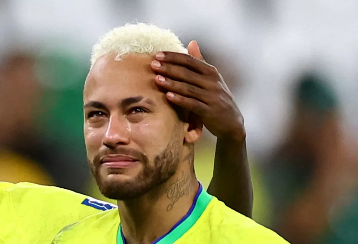 El dolor de Neymar tras la eliminación de Brasil: “Estoy destruido”