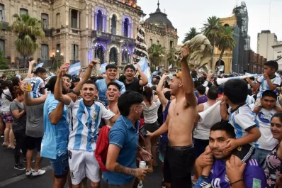 Qatar 2022: El desahogo se sintió en la ciudad