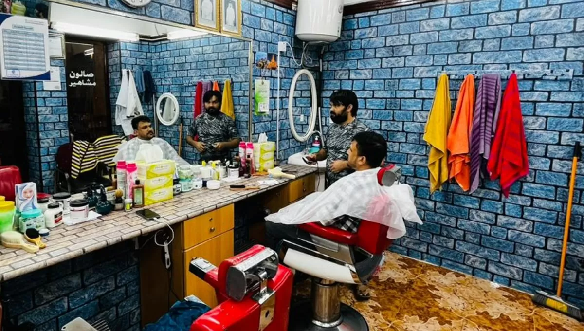 UNA CUESTIÓN PERSONAL. Las barberías son un boom necesario para el aseo de los qataríes.