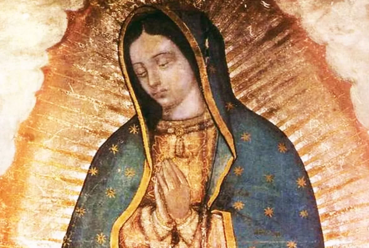 Imagen de la Virgen de la Guadalupe