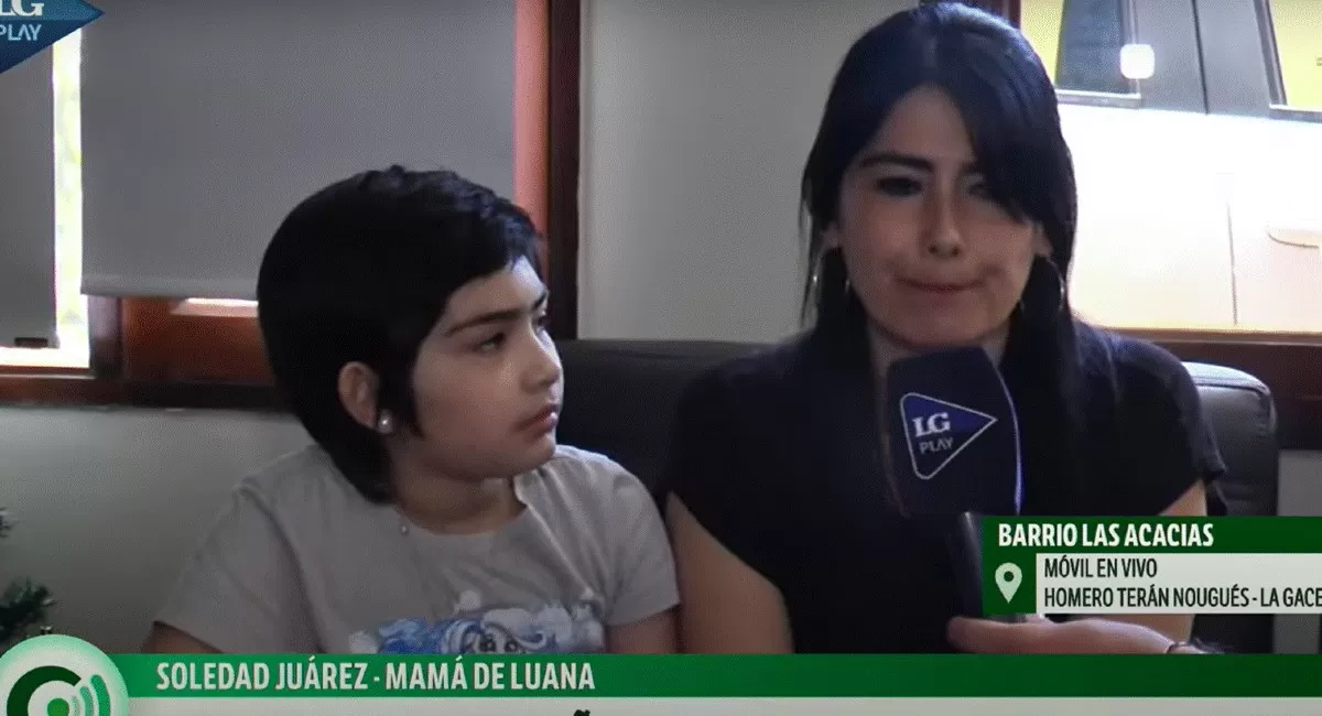 Lo que me sostuvo es la fe, dijo la mamá de Luana a un año del accidente en el Parque Avellaneda