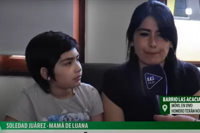 Lo que me sostuvo es la fe, dijo la mamá de Luana a un año del accidente en el Parque Avellaneda