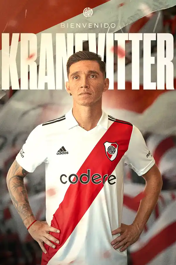 El tucumano Kranevitter fue oficializado como refuerzo de River