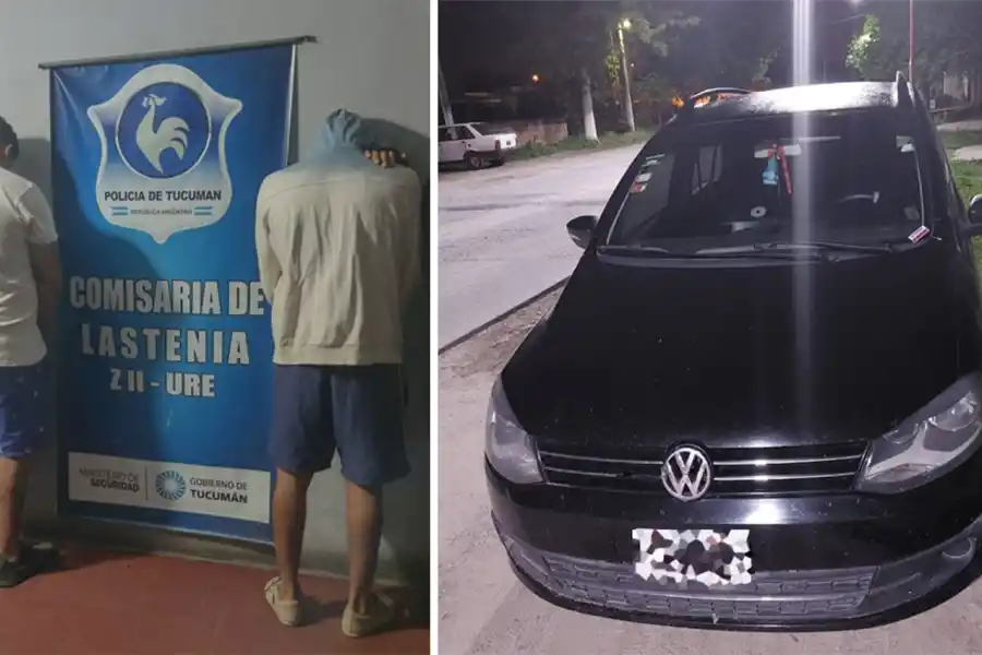 APREHENDIDOS. Dos hombres fueron puestos a disposición de la Justicia.