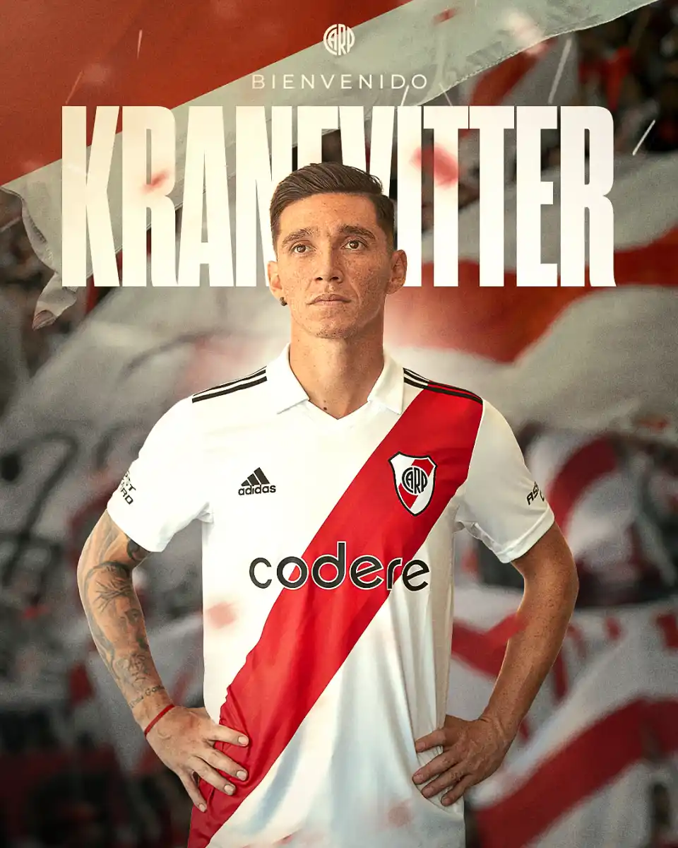 El tucumano Kranevitter fue oficializado como refuerzo de River