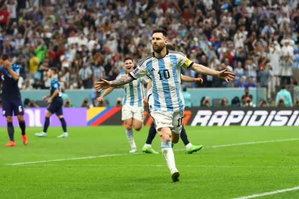 Disfrutemos este momento porque es extraordinario, dijo Lionel Messi tras el triunfo por 3-0 a Croacia