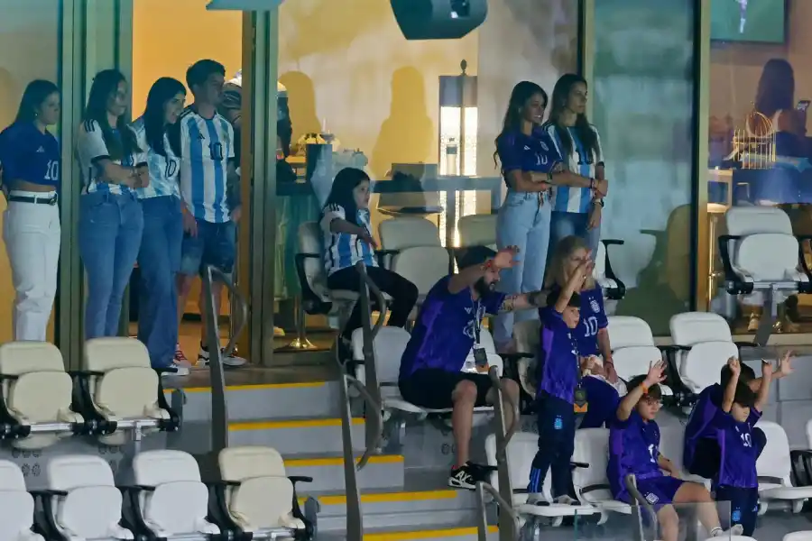 Mundial de Qatar: así llegó la familia de Messi a ver la semifinal contra Croacia