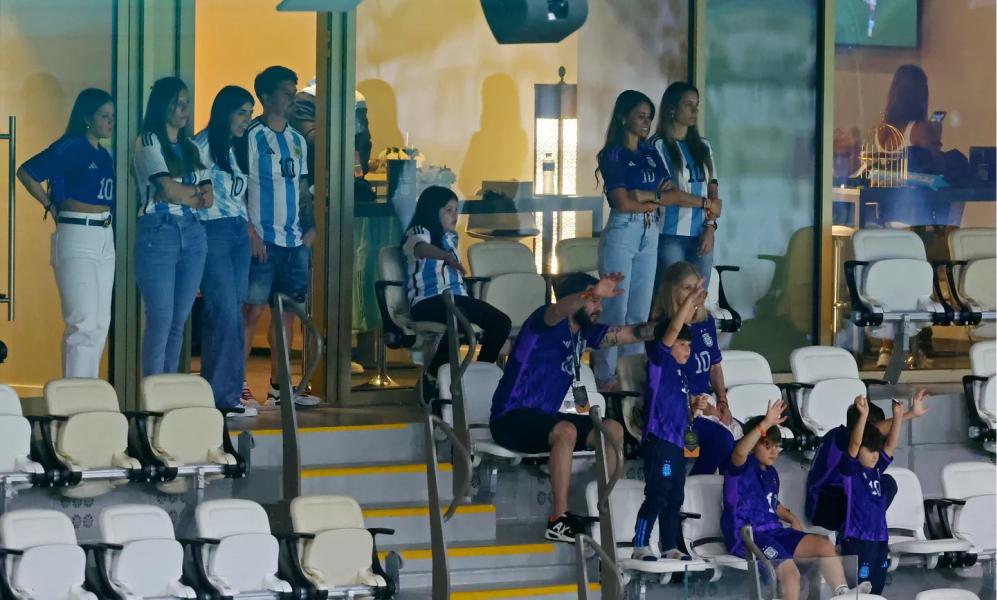 Mundial de Qatar: así llegó la familia de Messi a ver la semifinal contra Croacia