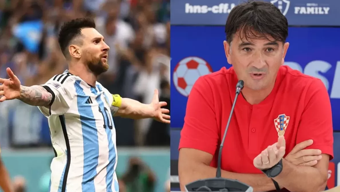 Mundial de Qatar 2022: el gesto del DT de Croacia con Leo Messi