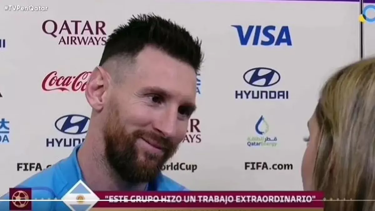 Sofía Martínez le dedicó unas emotivas palabras Lionel Messi.