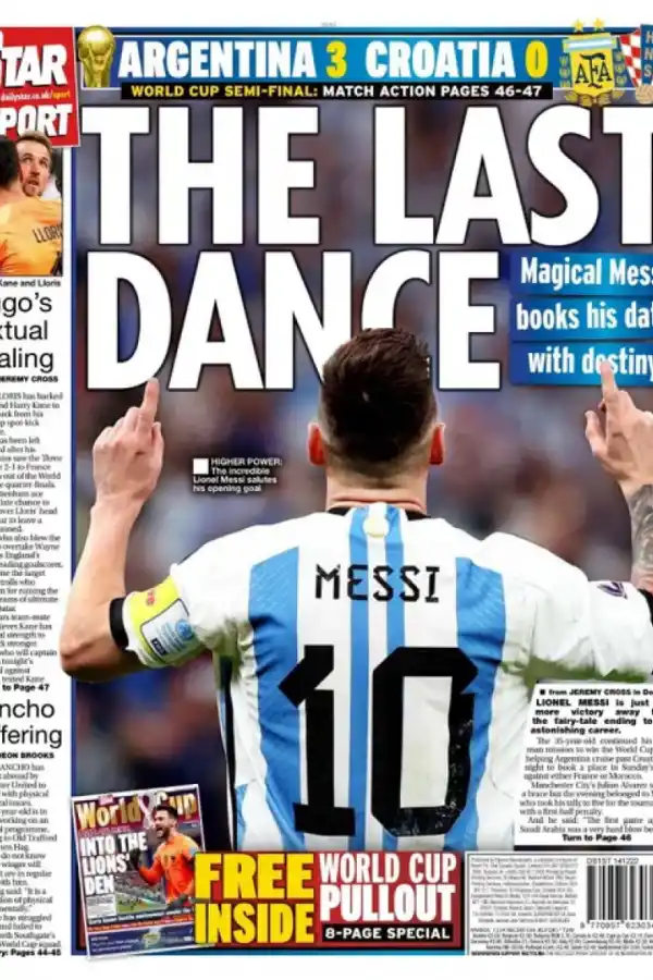 Mundial de Qatar 2022: la categórica repercusión internacional de la actuación argentina en semifinales