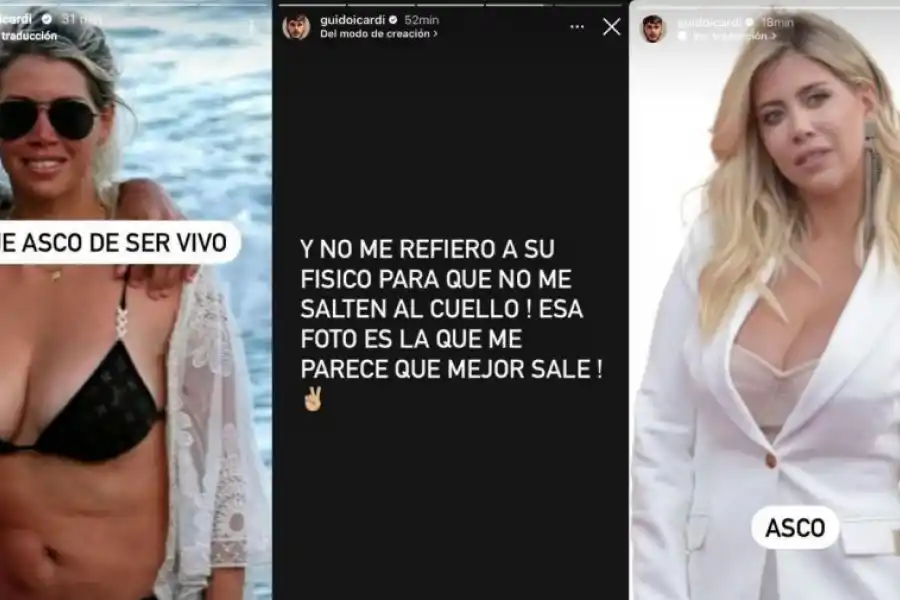 Qué asco de ser vivo: el post que un hermano de Mauro Icardi le dedicó a Wanda Nara