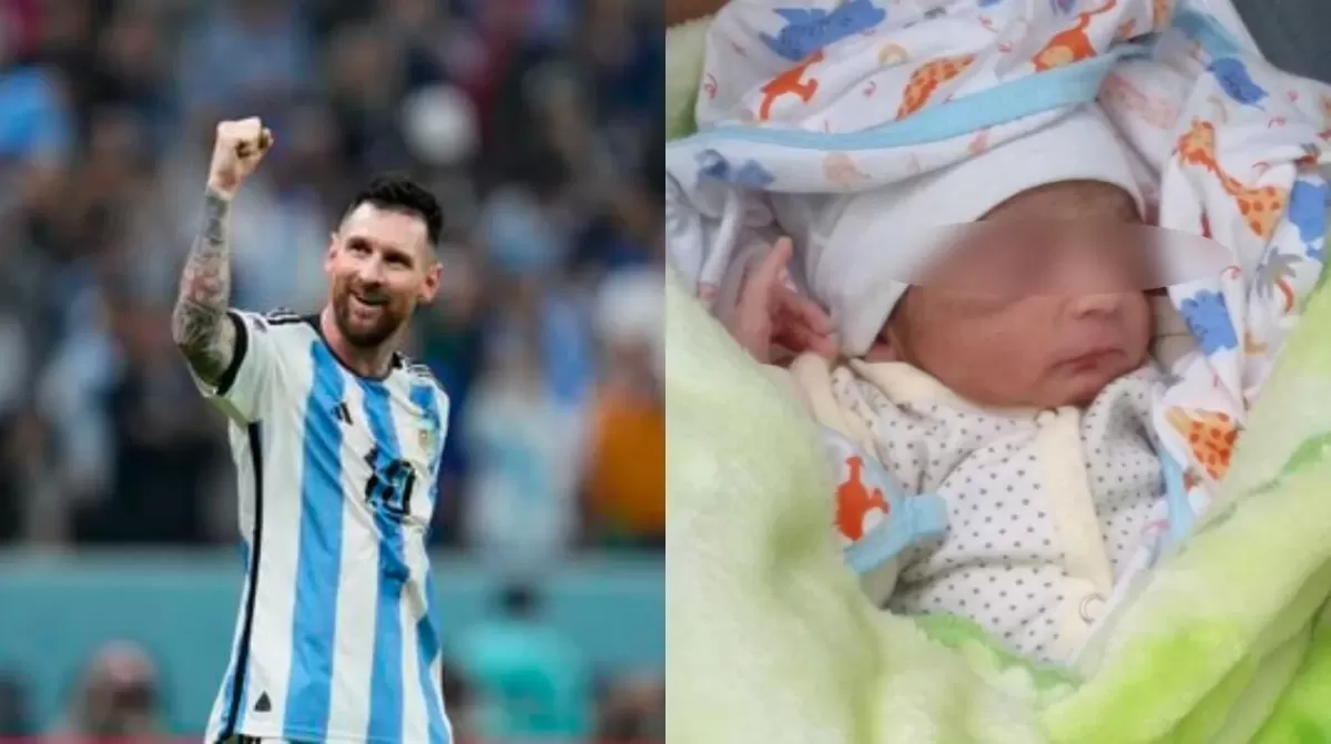Un bebé nació en el mismo momento que Messi abrió el marcador frente a Croacia.