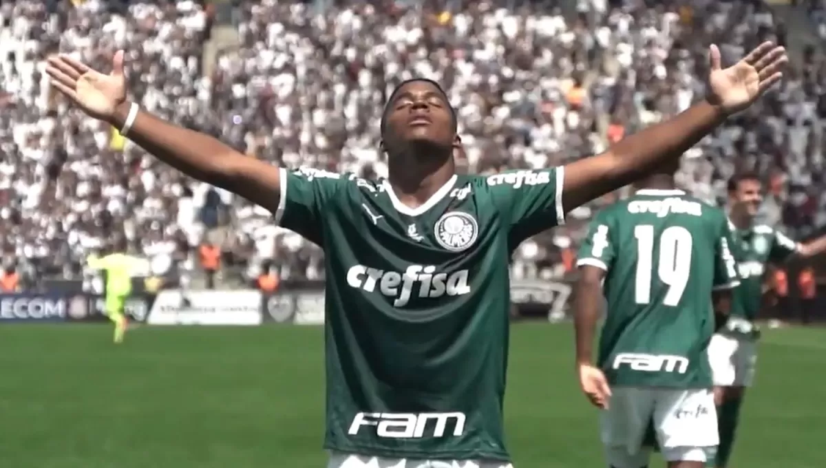 EL NIÑO DE ORO. Endrick tiene 16 años y ya brilla en el Palmeiras.
