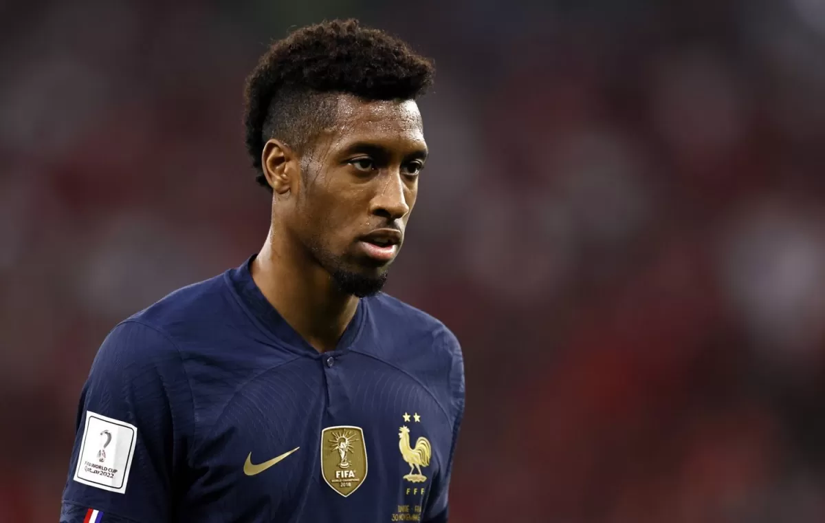 El delantero francés Kingsley Coman 