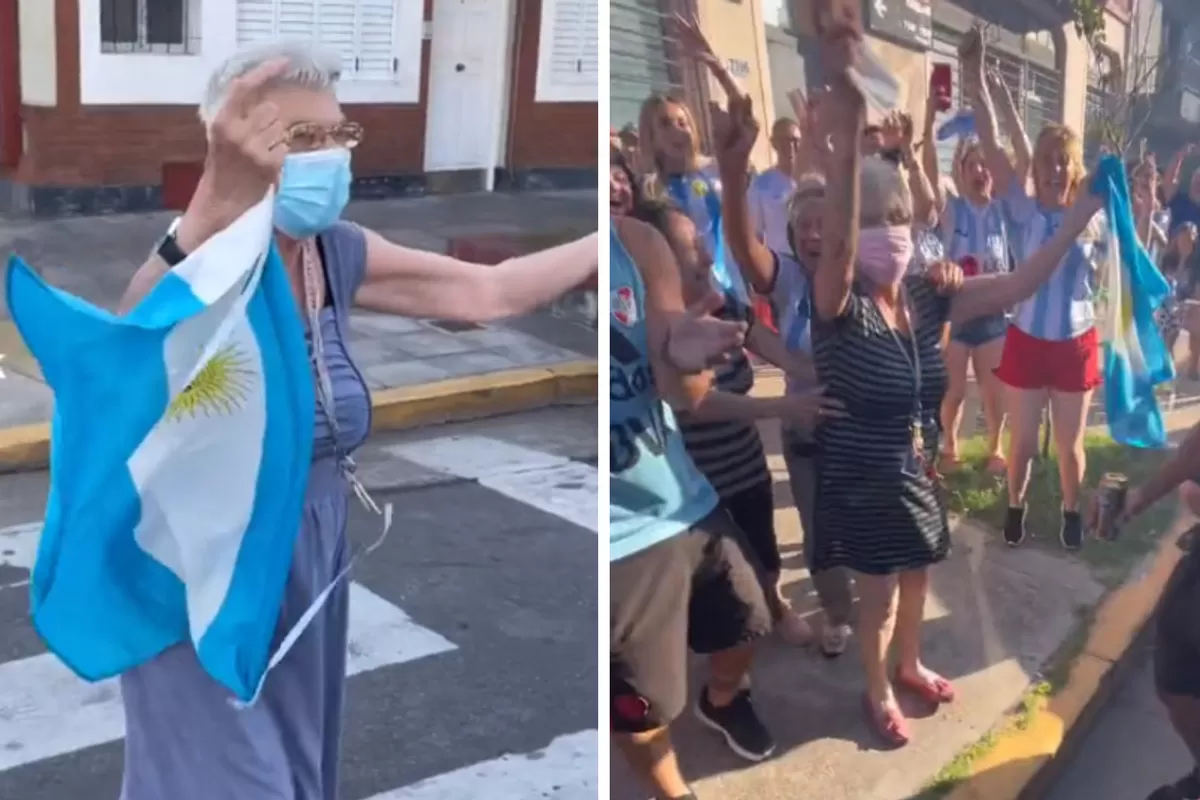 “Abuela la la la la la”: la esquina donde festeja la señora más viral aparece en Google Maps