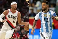 Mundial de Qatar 2022: el jugador de la NBA que finalizó una entrevista en vivo con una particular arenga a Messi