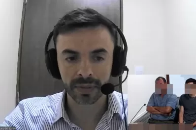 Padre e hijo fueron imputados por atacar a un médico del 107